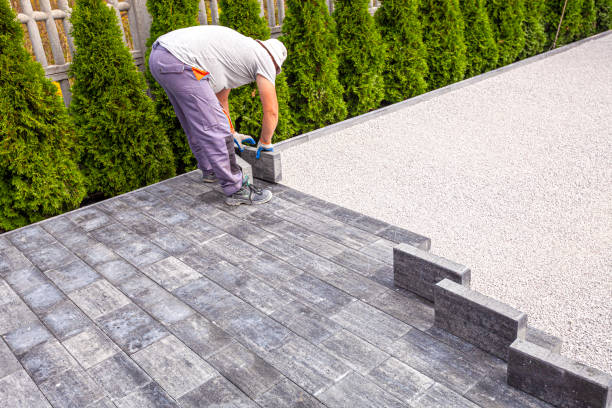 Cobblestone Driveway Pavers in Saratoga, WY